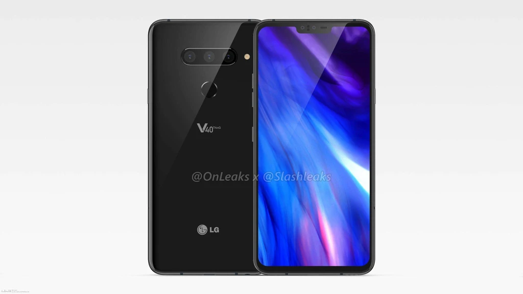 تصاویر رندر جدید پرچمدار LG V40 ThinQ منتشر شد